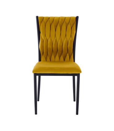 Tool EMORY 47x59xH93cm, kuldkollane