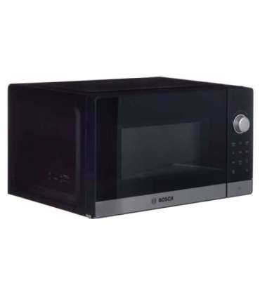 Bosch Serie 2 FFL023MS2 microwave Countertop Solo microwave 20 L 800 W Black, Stainless steel