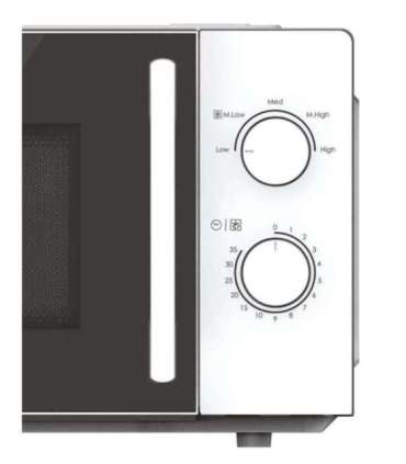 Candy Idea CMW20SMWLI/4U Countertop Solo microwave 20 L 700 W White
