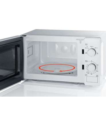 Severin MW 7770 microwave White Solo microwave Countertop 20 L 700 W