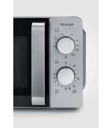 Severin MW 7780 microwave Black, Silver Grill microwave Countertop 17 L 700 W