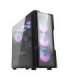 Darkflash DK431 Glass Computer Case + 4 fans (black)