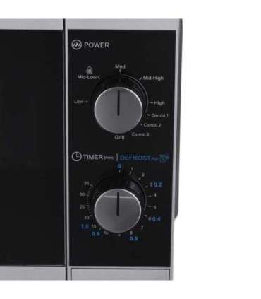 Sharp Home Appliances YC-MG01E-S microwave Countertop Combination microwave 20 L 800 W Black, Grey