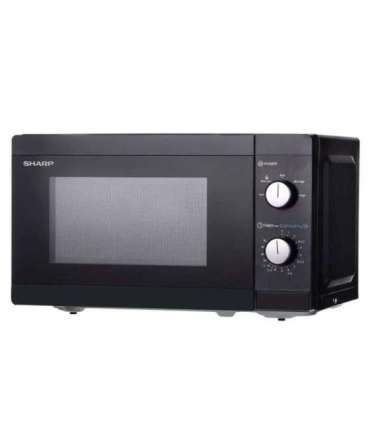 Sharp YC-MS01E-B microwave Countertop Solo microwave 20 L 800 W Black