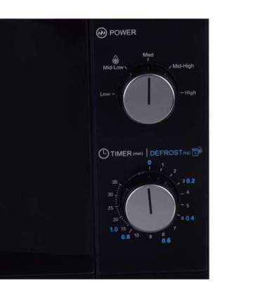 Sharp YC-MS01E-B microwave Countertop Solo microwave 20 L 800 W Black