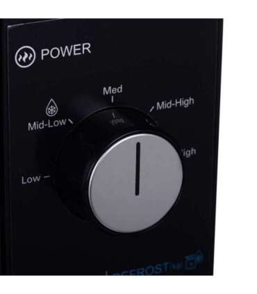 Sharp YC-MS01E-B microwave Countertop Solo microwave 20 L 800 W Black