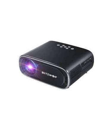 BlitzWolf BW-V4 1080p LED beamer / projector, Wi-Fi + Bluetooth (black)