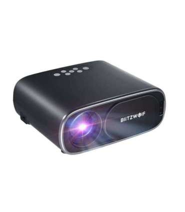 BlitzWolf BW-V4 1080p LED beamer / projector, Wi-Fi + Bluetooth (black)