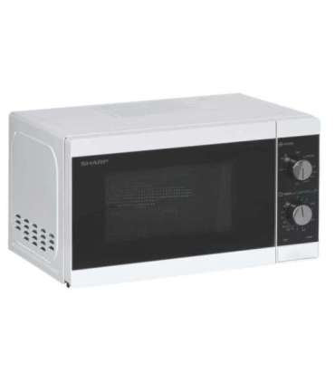 Sharp YC-MG01E-W microwave Countertop Grill microwave 20 L 800 W Black, White