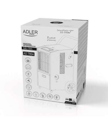 Adler AD 7864 Industrial air dryer Black