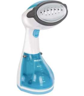 MPM MZP-01 Steam iron Stainless Steel soleplate 1200 W Blue, Satin steel, Transparent, White