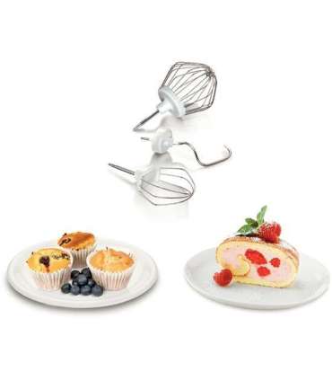 Bosch Styline food processor 900 W 3.9 L Stainless steel, White