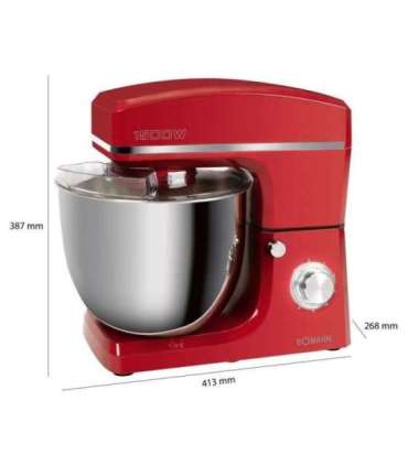 Food processor KM 6036 red BOMANN
