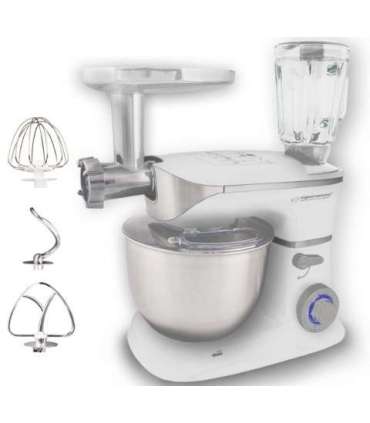 Esperanza EKM025 food processor 1000 W 5 L Stainless steel, White