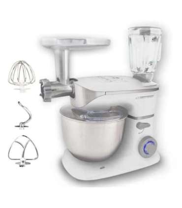 Esperanza EKM025 food processor 1000 W 5 L Stainless steel, White