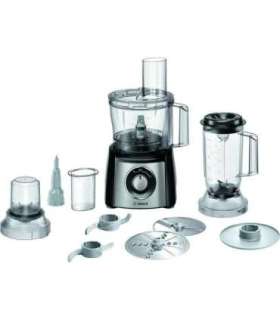 Bosch MCM3PM386 food processor 900 W 2.3 L Black, Transparent