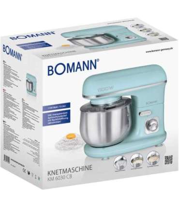 Bomann KM 6030 CB food processor 1100 W 5 L Mint colour