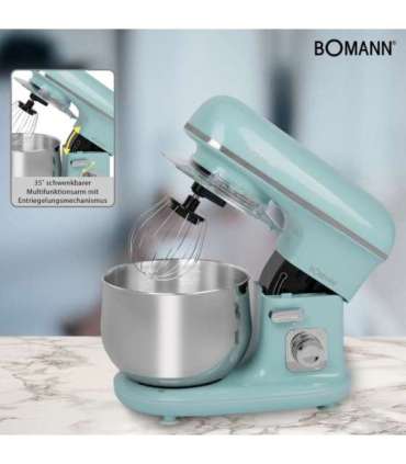 Bomann KM 6030 CB food processor 1100 W 5 L Mint colour