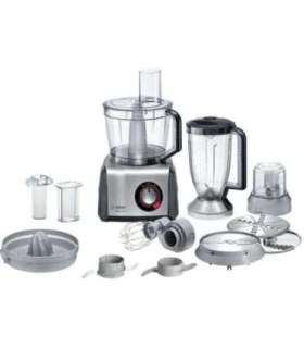 Bosch MC812M844 food processor 1250 W 3.9 L Black, Stainless steel