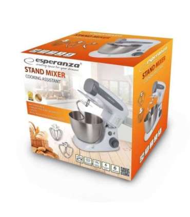 Esperanza EKM024 mixer Stand mixer 800 W Grey