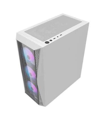 Darkflash DK352 Plus computer case + 4 fans (black and white)