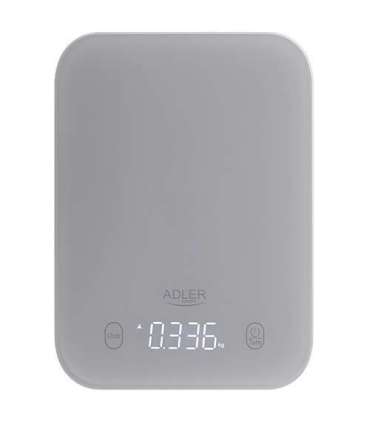 ADLER AD 3181 grey kitchen scale