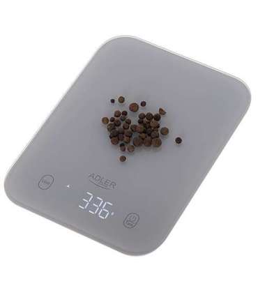 ADLER AD 3181 grey kitchen scale