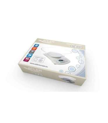 Adler AD 3137s Silver Countertop Electronic kitchen scale