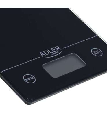 Adler AD 3138 b Mechanical kitchen scale Black Countertop Rectangle
