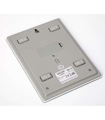 Adler AD 3138 w kitchen scale Electronic kitchen scale White Countertop Square