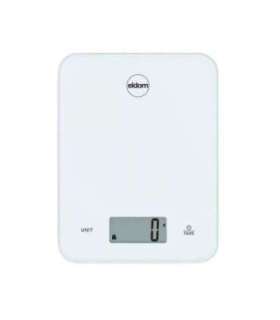 Electric kitchen scale, ARI, glass plate, white, up to 10 kg