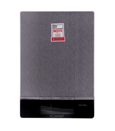 Bomann KW 1421 CB Black, Stainless steel Electronic kitchen scale