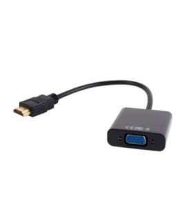 Gembird A-HDMI-VGA-03 video cable adapter 0.15 m HDMI Type A (Standard) VGA (D-Sub) Black
