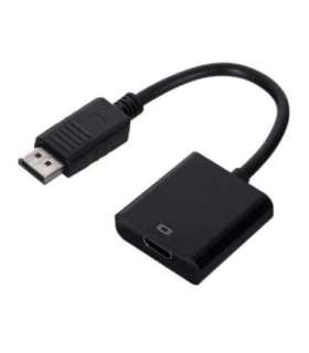 Gembird A-DPM-HDMIF-002 video cable adapter 0.1 m DisplayPort HDMI Type A (Standard) Black