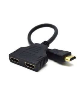 Gembird DSP-2PH4-04 HDMI cable HDMI Type A (Standard) 2 x HDMI Type A (Standard) Black
