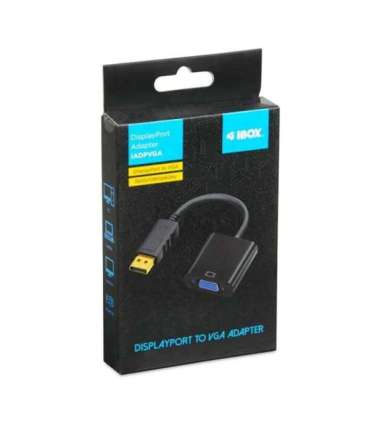 iBox IADPVGA Display Port to VGA cable adapter