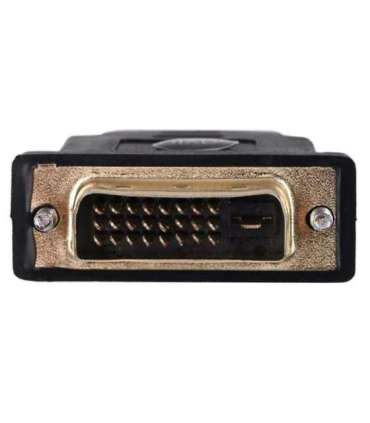 Savio CL-21 cable gender changer DVI HDMI Black