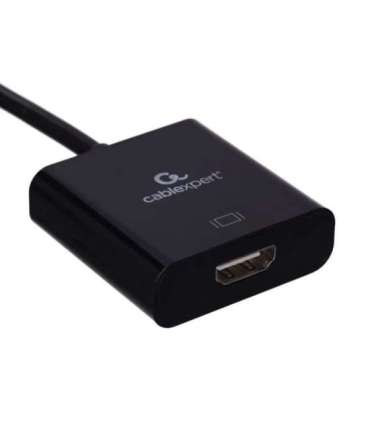 Gembird A-CM-HDMIF-03 USB graphics adapter 3840 x 2160 pixels Black