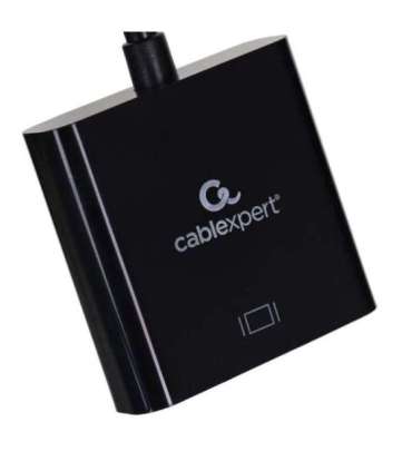 Gembird A-CM-HDMIF-03 USB graphics adapter 3840 x 2160 pixels Black