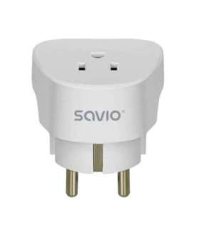 SAVIO AP-01 Travel Adapter, US socket – EU plug