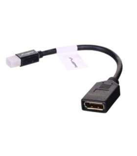 Lanberg AD-0003-BK DisplayPort cable 0.12 m Mini DisplayPort Black