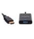 Lanberg AD-0017-BK video cable adapter 0.2 m VGA (D-Sub) HDMI Type A (Standard) Black
