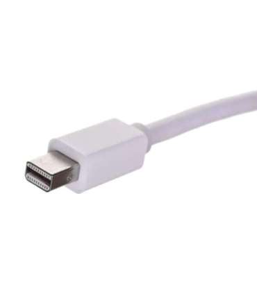 Savio CL-57 video cable adapter 0.2 m Mini DisplayPort HDMI Type A (Standard) White