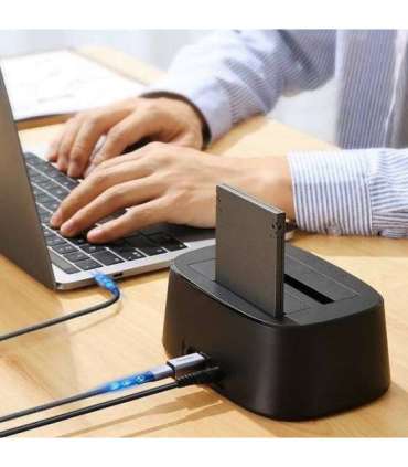 Ugreen USB Type-C to USB Type-B adapter (grey)