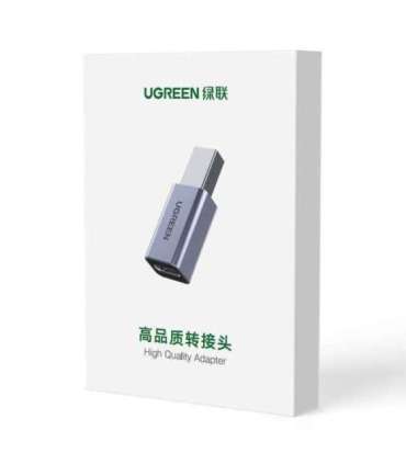 Ugreen USB Type-C to USB Type-B adapter (grey)
