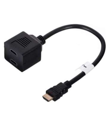 Lanberg AD-0019-BK video splitter HDMI 2x HDMI