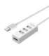 UNITEK Y-2146 interface hub USB 2.0 480 Mbit/s White