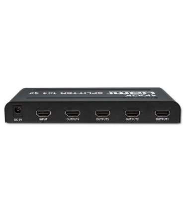 Qoltec 51798 Active HDMI Splitter 4 x HDMI 4K x 2K 3.4Gb/s