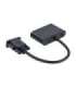 Gembird A-VGA-HDMI-02 video cable adapter 0.15 m HDMI + VGA (D-Sub) VGA (D-Sub) Black