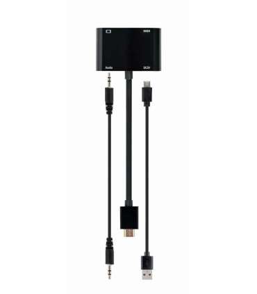 Gembird A-HDMIM-HDMIFVGAF-01 interface cards/adapter HDMI, VGA